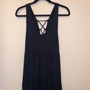 Black flowy dress